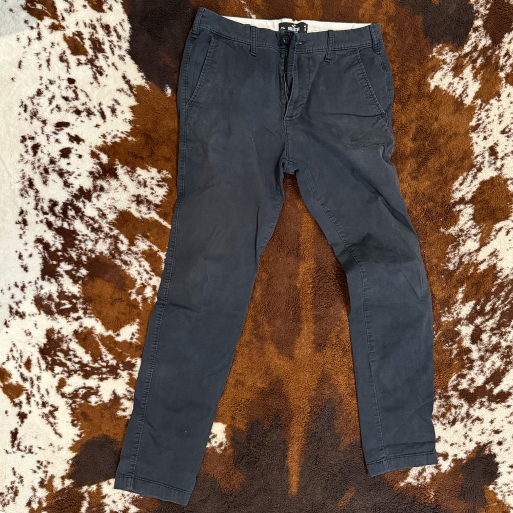 Hollister Dark Blue Pants men’s